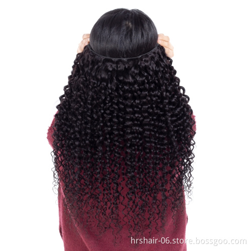 cheap hair extension cuticle aligned European human hair natural black  jerry curly 8A bundles